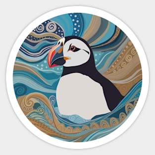 Atlantic Puffin Sticker